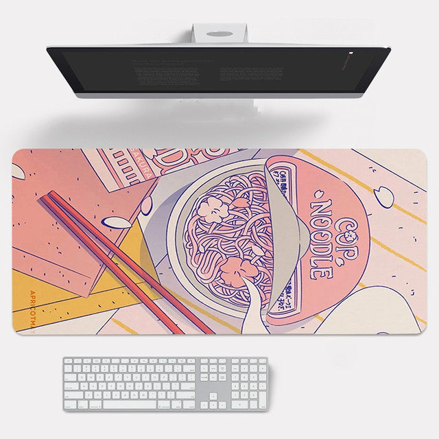 Adorable Cherry Blossom  Inspired Rubber Mouse Pad