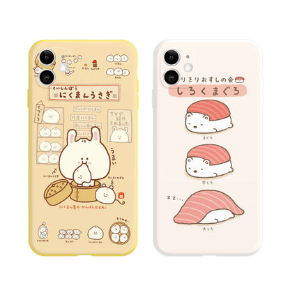 Cozy Dim Sum and Sushi iPhone Case