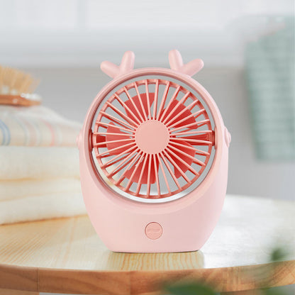 Portable Tabletop Kawaii USB Frog Fan in Multiple Colors