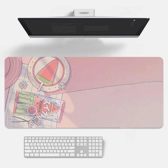 Adorable Cherry Blossom  Inspired Rubber Mouse Pad