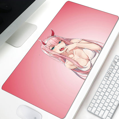 Zero Two Darling In The Franxx Anime Mouse Pad