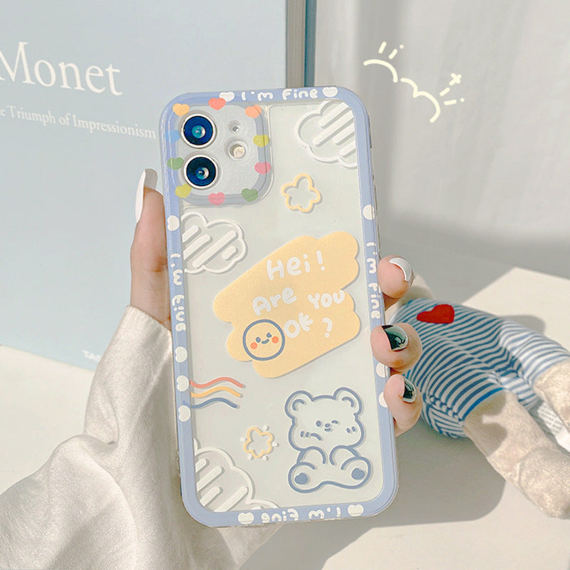 Cutie Bear Comfort iPhone Case