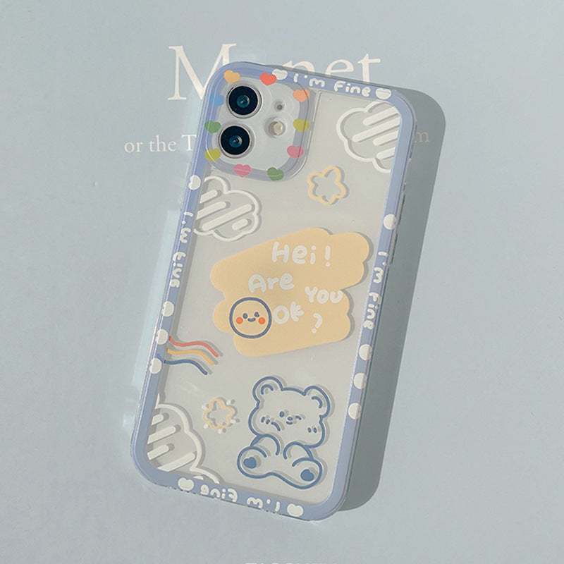 Cutie Bear Comfort iPhone Case