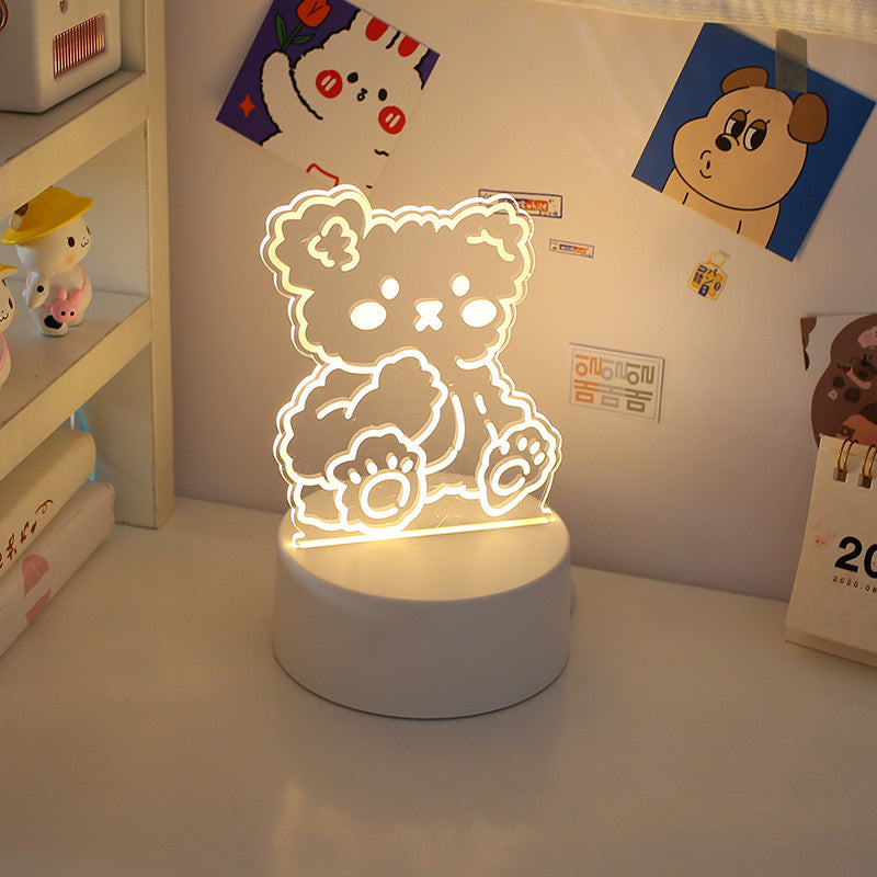 Kawaii USB Gaming/Table Top Bunny Night Light Plus Other Design Options