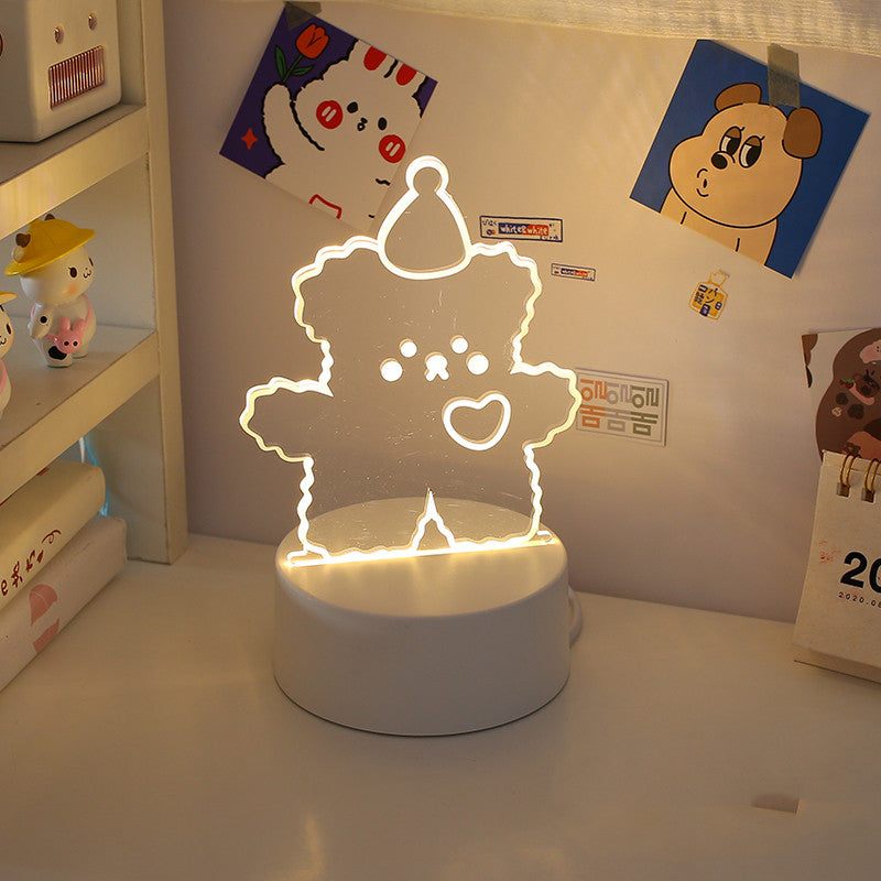 Kawaii USB Gaming/Table Top Bunny Night Light Plus Other Design Options