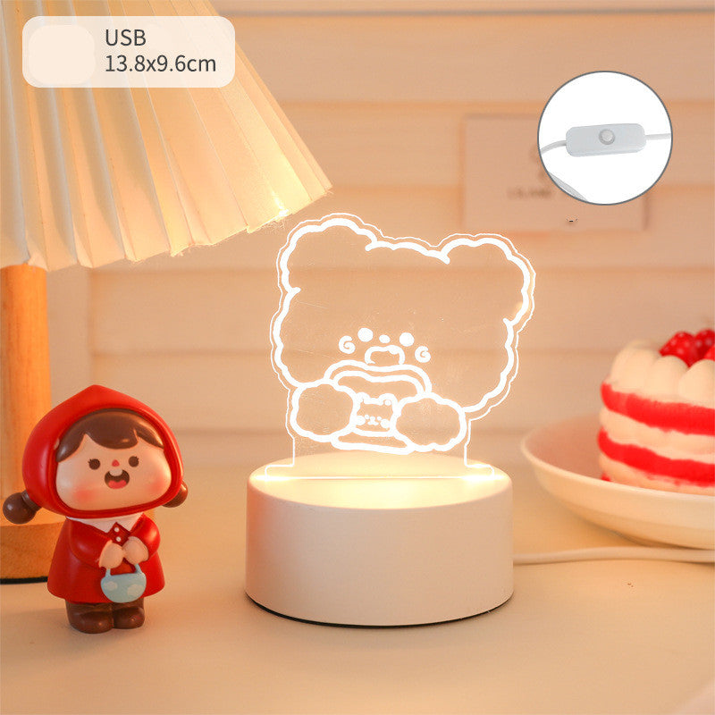 Kawaii USB Gaming/Table Top Bunny Night Light Plus Other Design Options