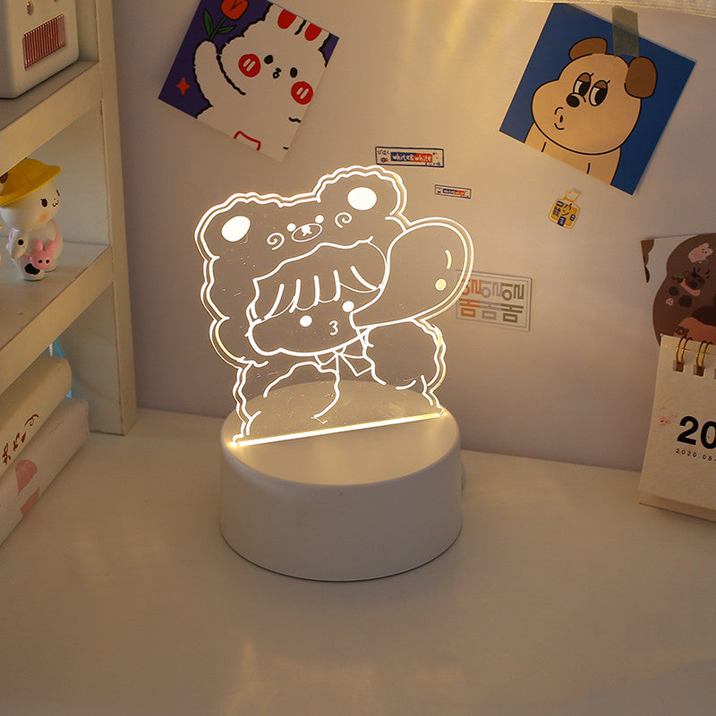 Kawaii USB Gaming/Table Top Bunny Night Light Plus Other Design Options