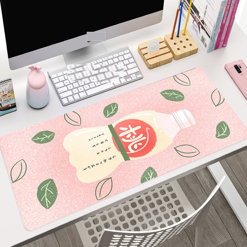 Cute Japanese Drink Bottle Non-slip Rubber Mouse Pad