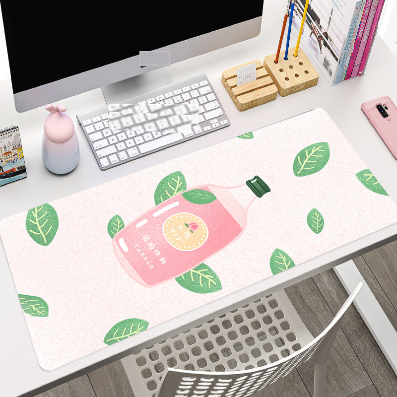 Cute Japanese Drink Bottle Non-slip Rubber Mouse Pad