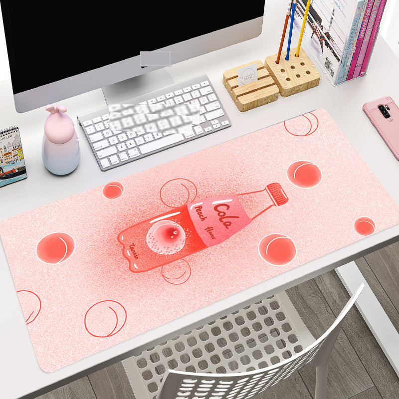 Cute Japanese Drink Bottle Non-slip Rubber Mouse Pad