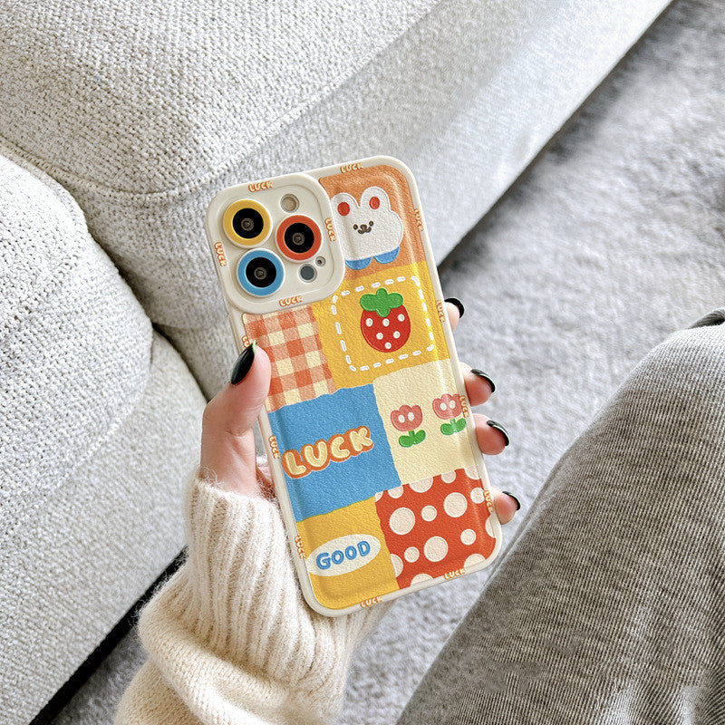 Adorable Vibrant Bunny Spring iPhone Case