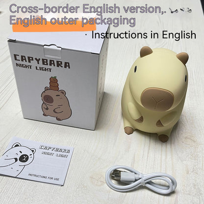 Adorable Capybara Night Light