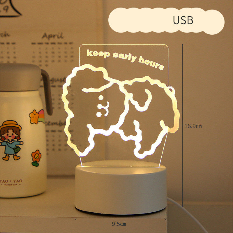 Kawaii USB Gaming/Table Top Bunny Night Light Plus Other Design Options