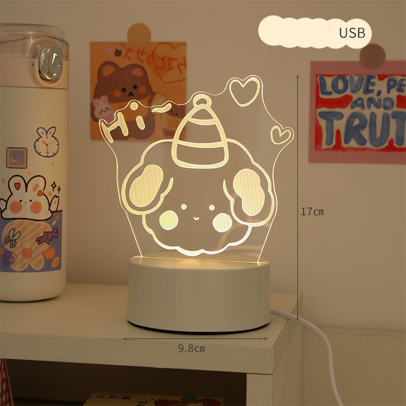 Kawaii USB Gaming/Table Top Bunny Night Light Plus Other Design Options