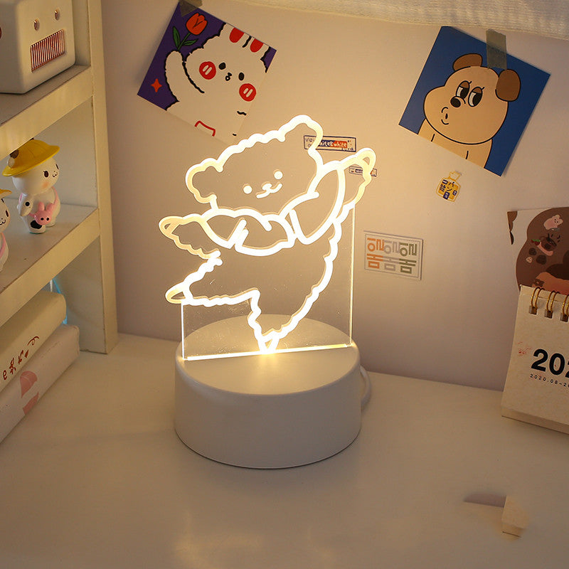 Kawaii USB Gaming/Table Top Bunny Night Light Plus Other Design Options