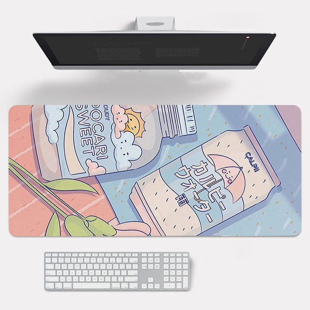 Adorable Cherry Blossom  Inspired Rubber Mouse Pad