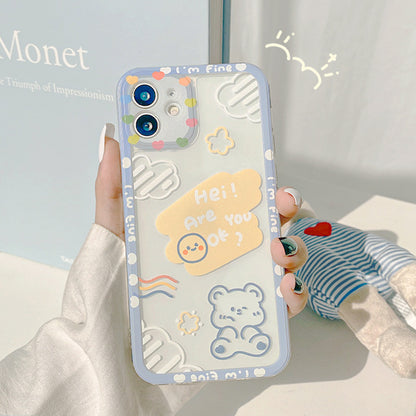 Cutie Bear Comfort iPhone Case