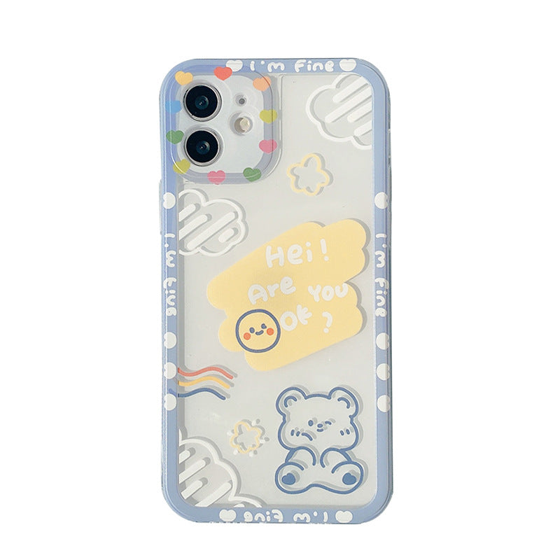 Cutie Bear Comfort iPhone Case