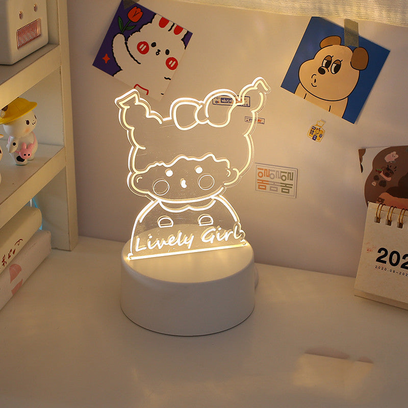 Kawaii USB Gaming/Table Top Bunny Night Light Plus Other Design Options