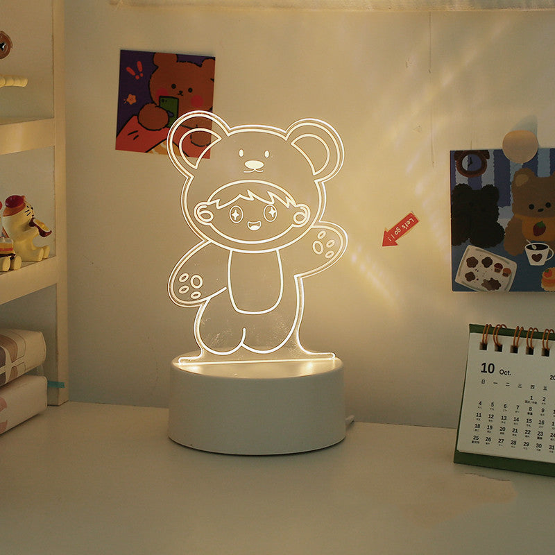 Kawaii USB Gaming/Table Top Bunny Night Light Plus Other Design Options