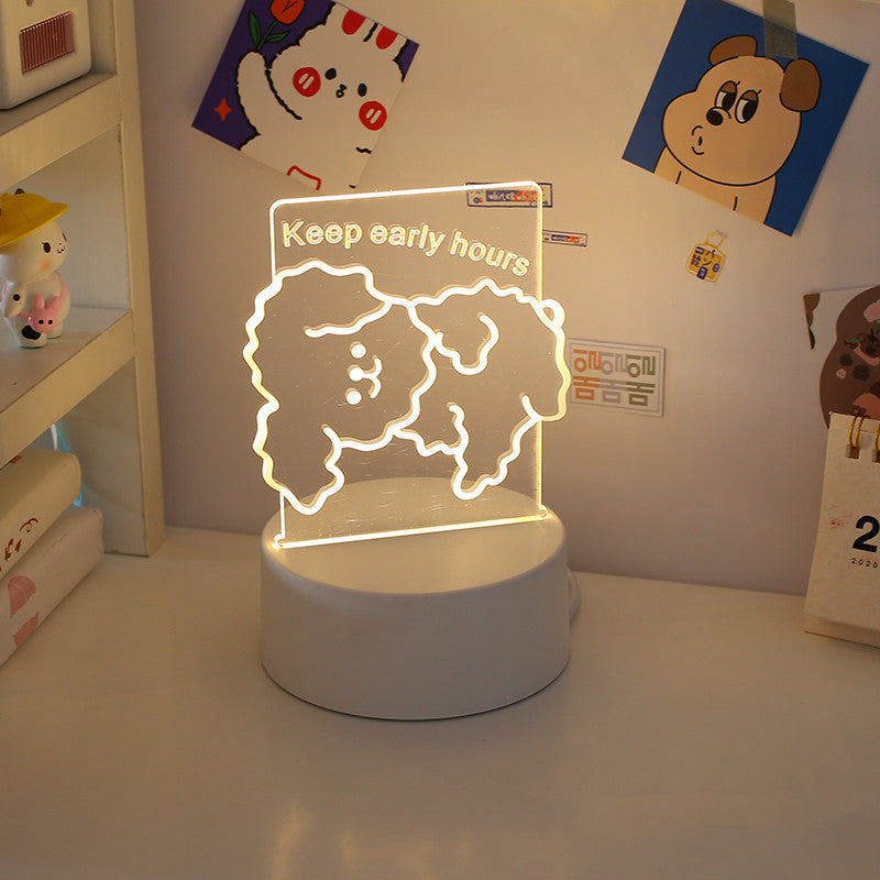 Kawaii USB Gaming/Table Top Bunny Night Light Plus Other Design Options